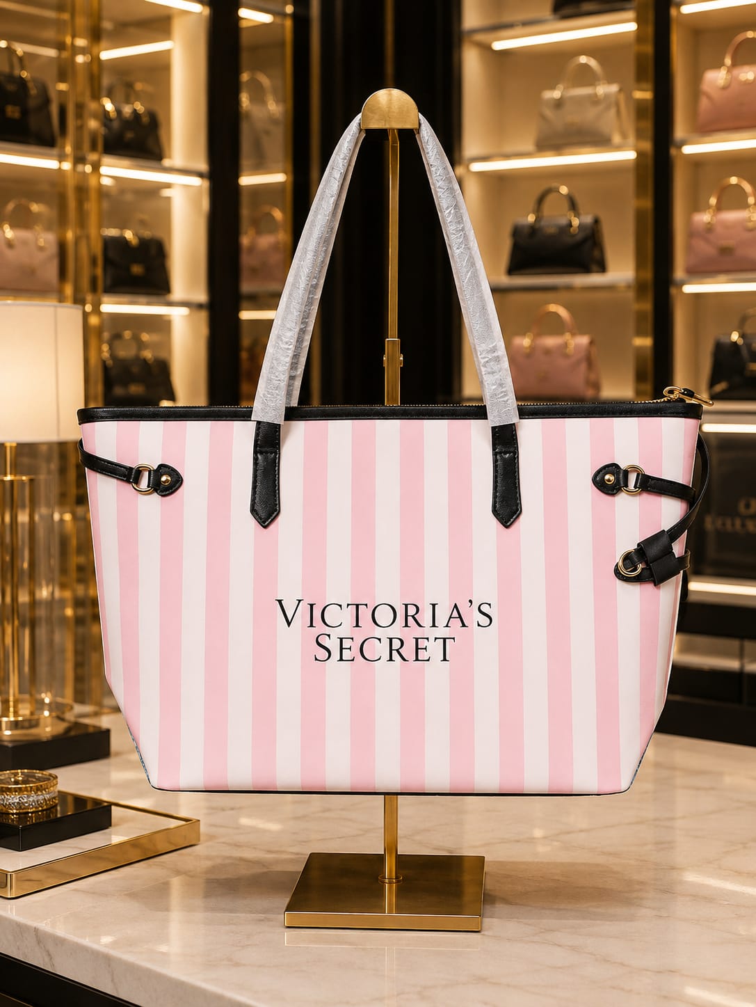 Victo_ia's Secret Pink Tote Bag
