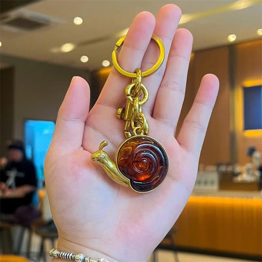 Snail Bag Charm