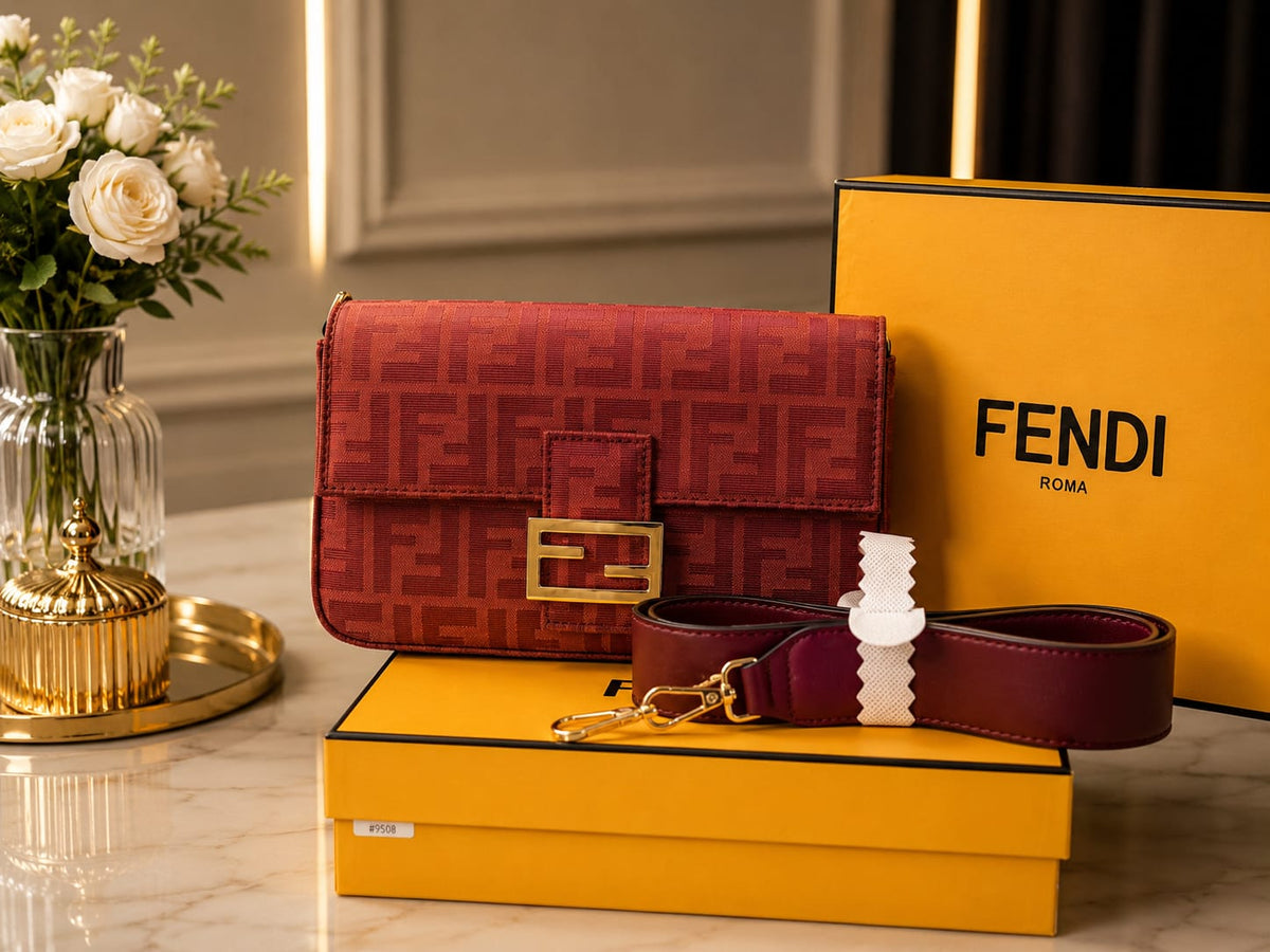Fen_i Maroon Color Sling Bag