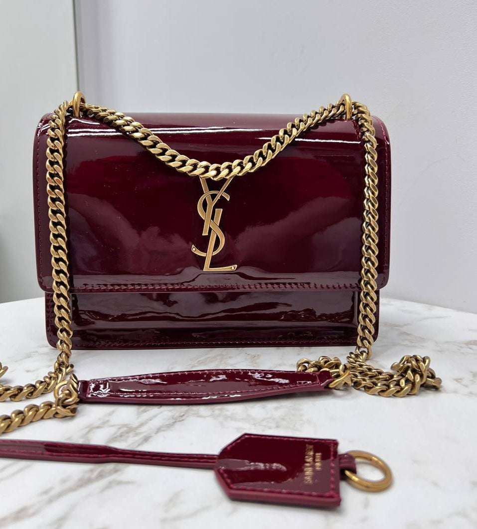Sai_t Laurent Sunset small flap bag
