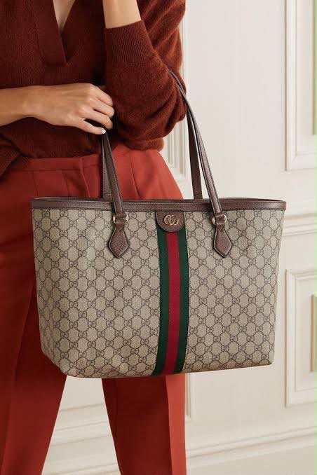 Guc_i Ophidia GG Medium Tote Bag