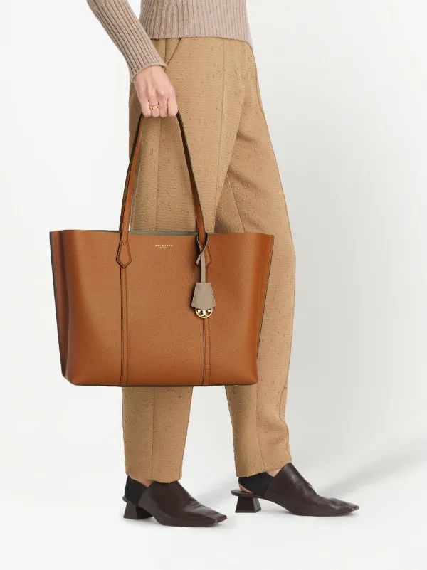 To_y Burch Perry Leather Tote