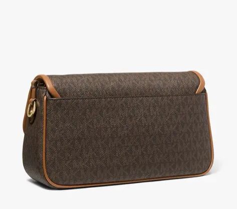 Mich_el Kors Parker Medium Logo Shoulder Bag – Brown