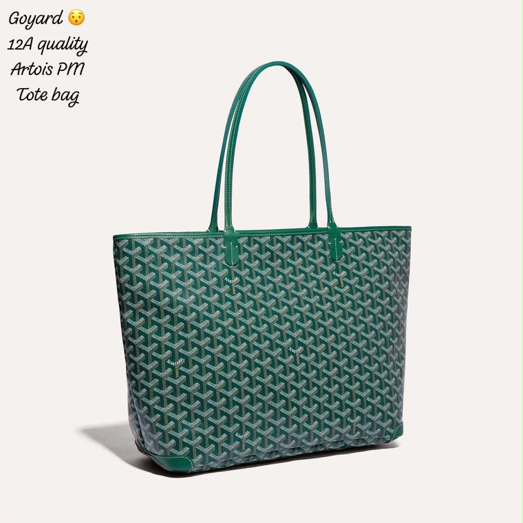 Goy_rd Pre-Loved Saint Louis PM Tote Bag in Goyardine Canvas