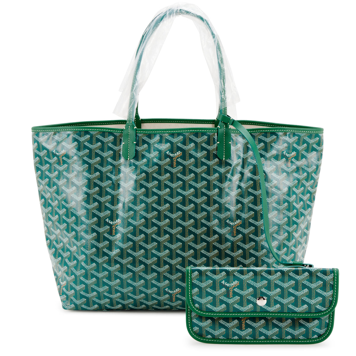Goy_rd Pre-Loved Saint Louis PM Tote Bag in Goyardine Canvas